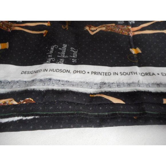 Simplicity Fabric exclusive for Joann vintage lady Quilt Craft 2 7/8 yards #2 - Picture 3 of 4